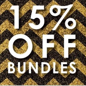 15% off bundles!!